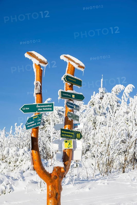 Winter on the Fichtelberg