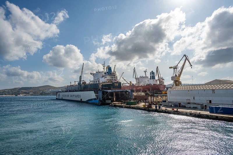 Ships at Neorion Shipyards