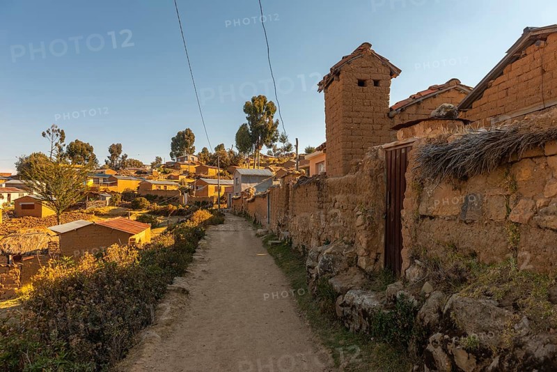 Old city wall with tower