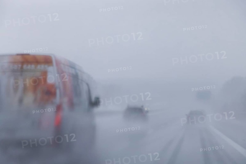 Motorway in winter
