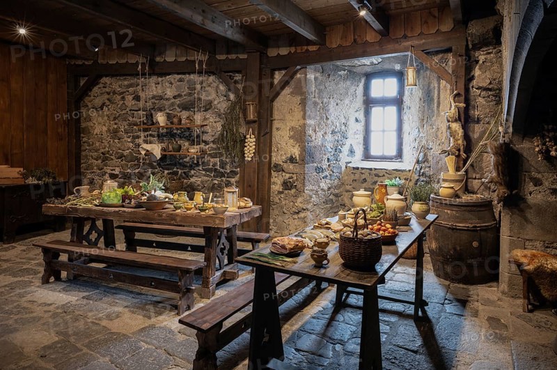 Interior view of the kitchen