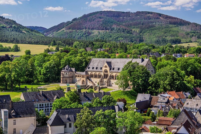 Overview with the Imperial Palace at Rammelsberg