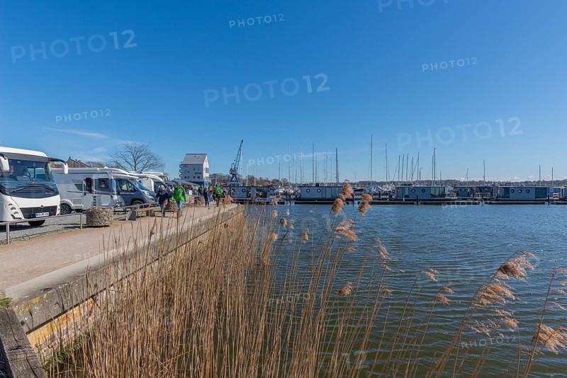 Motorhome pitch on the Schlei