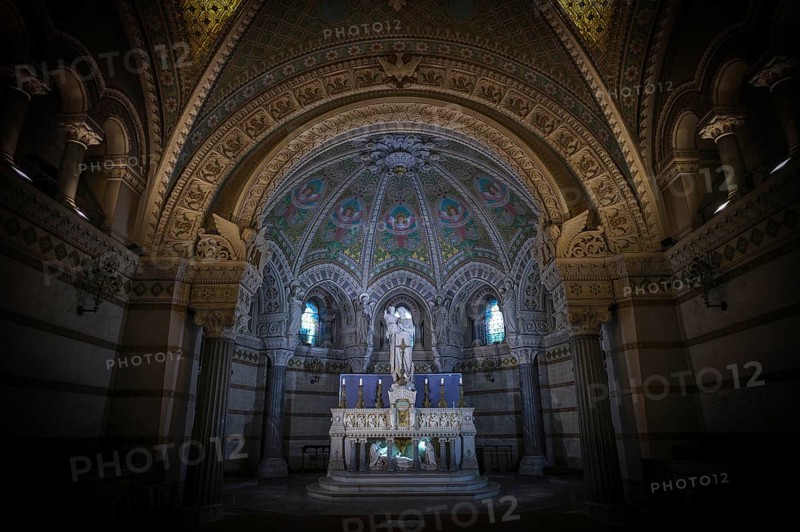 Altar in the crypt