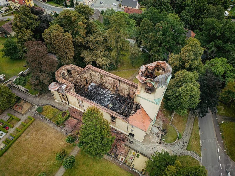 Church fire