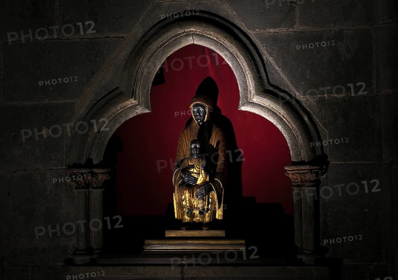 Interior view of the Black Madonna