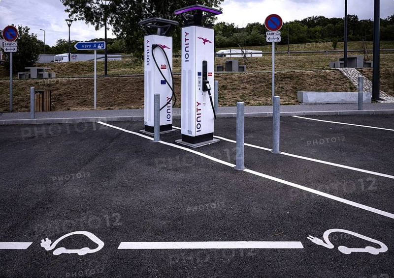 IONITY Avia charging station for electric cars