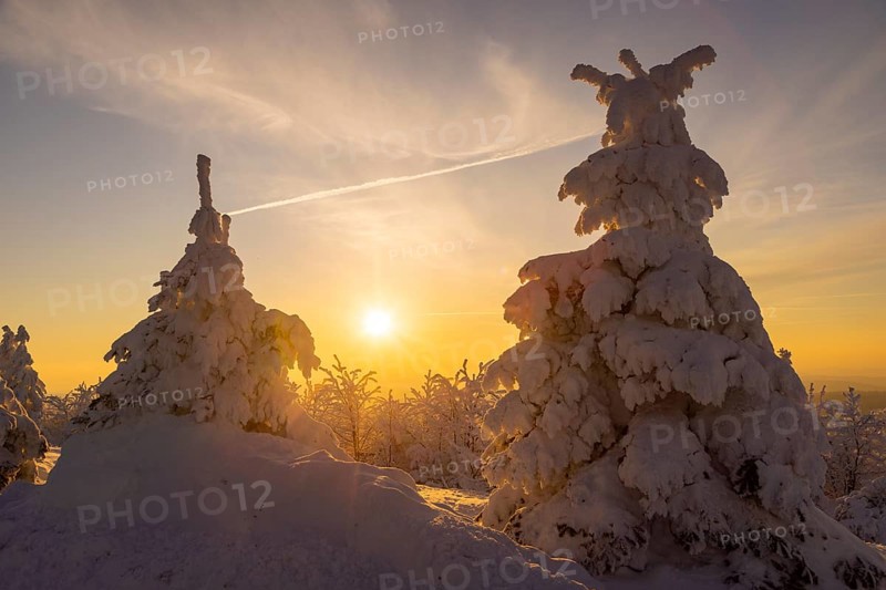 Winter on the Fichtelberg