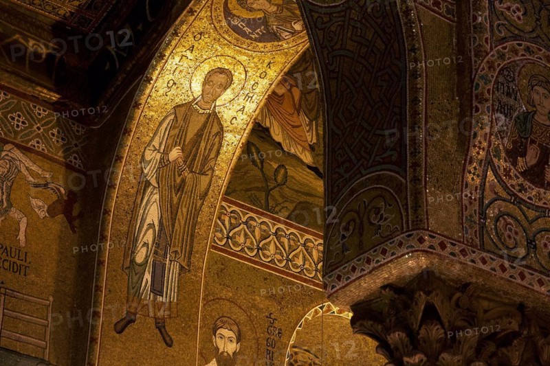 Part of the ceiling vault