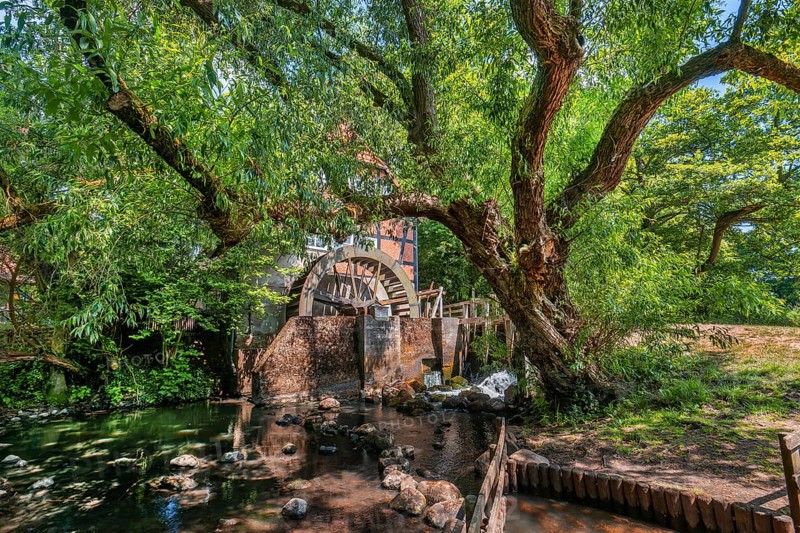 Historic water mill of Stuckenborstel