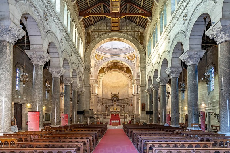 Interior of the Roman Catholic Basilica of Saint-Martin Tours