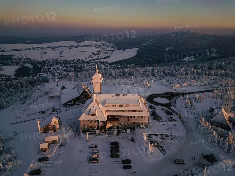 Winter on the Fichtelberg