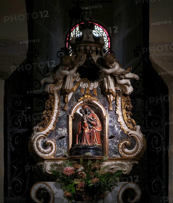Interior view Black Madonna
