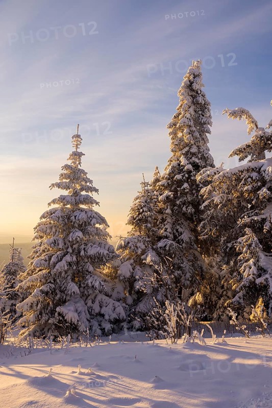 Winter on the Fichtelberg