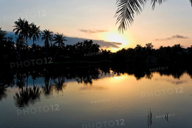 Evening atmosphere near Hoi An