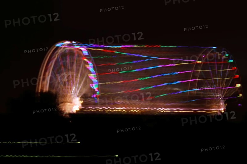 Ferris wheel at night