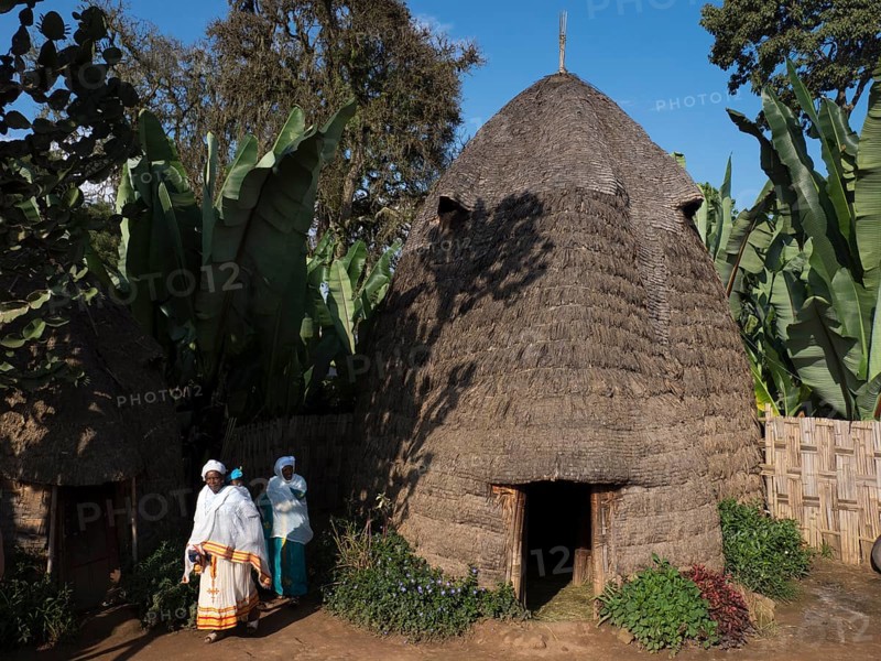 Dorze village hut