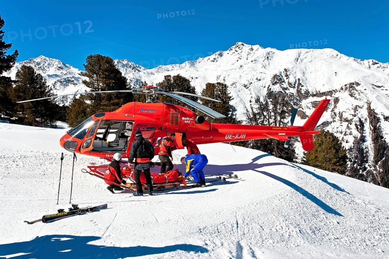 Rescue helicopter