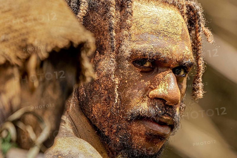 Dancers in war paint