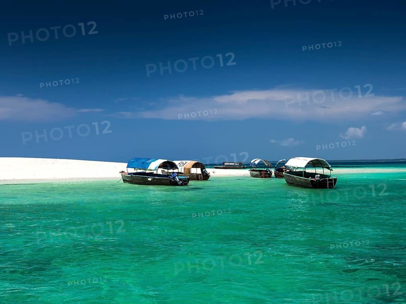 Boats off Prison Island