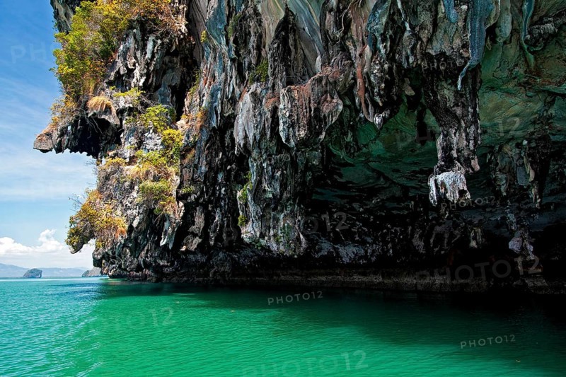 Rocks in Ao Phang Nga or Phang-Nga National Park