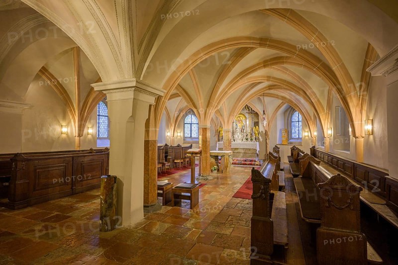 Crypt in Goettweig Abbey