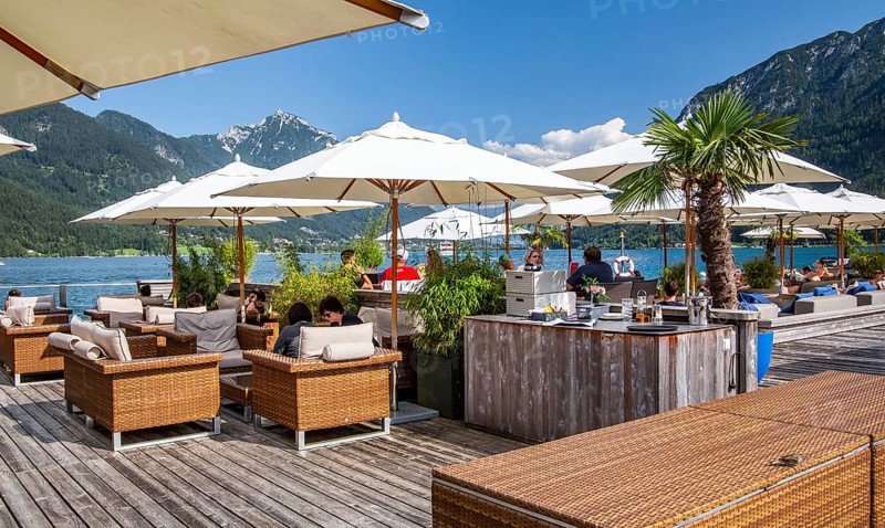 Lake terrace of the Hotel Entners am See