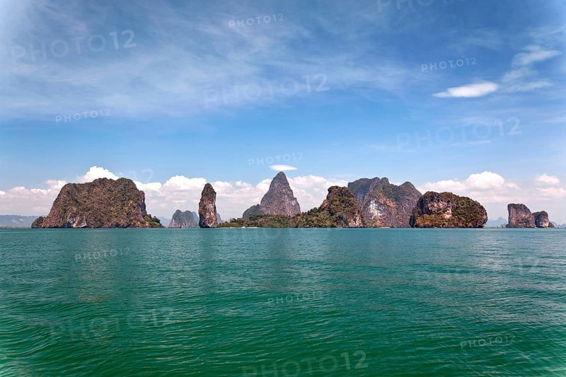 Rocks in Ao Phang Nga or Phang-Nga National Park