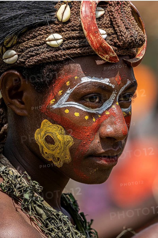 Dancers in war paint
