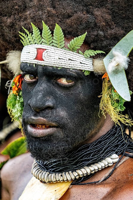 Dancers in war paint