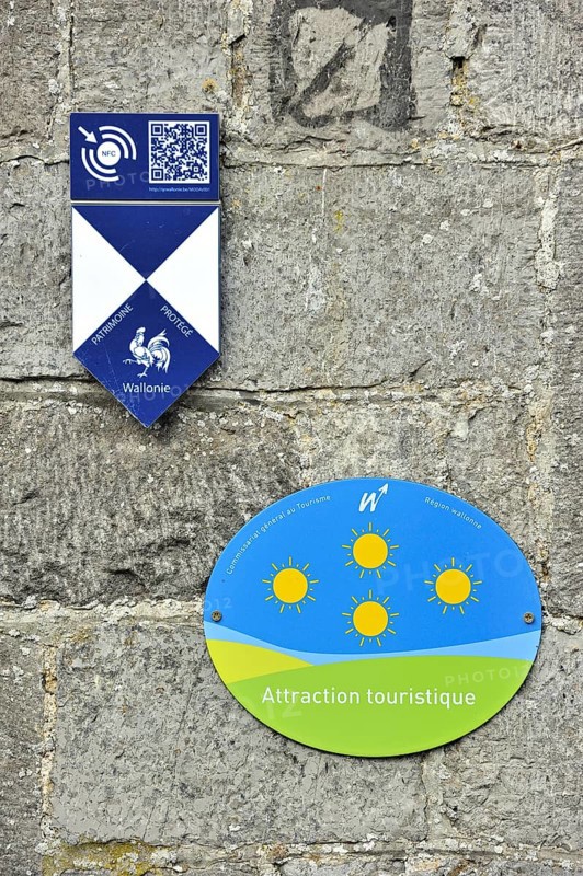 Logos of cultural heritage building