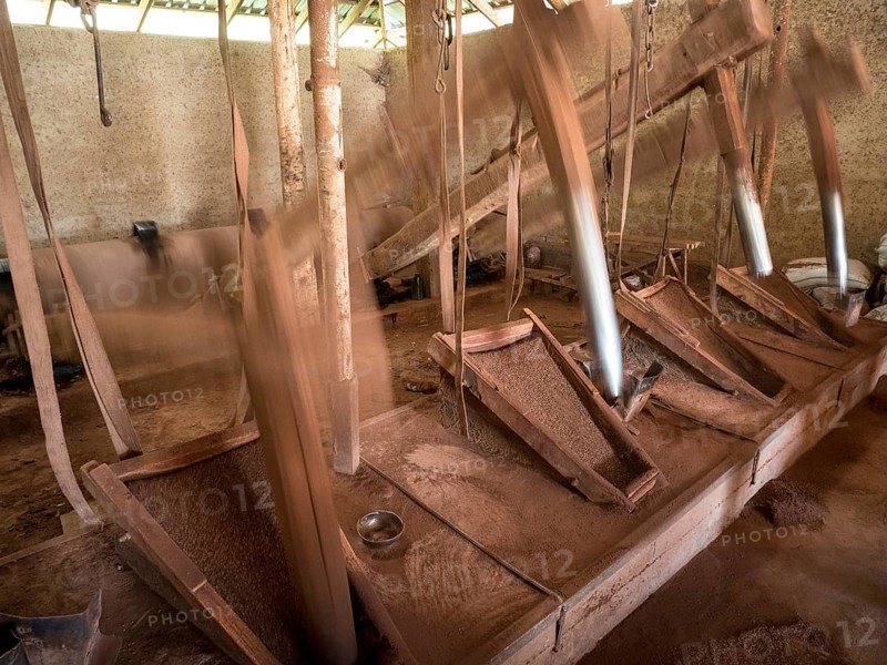 Old travel mill