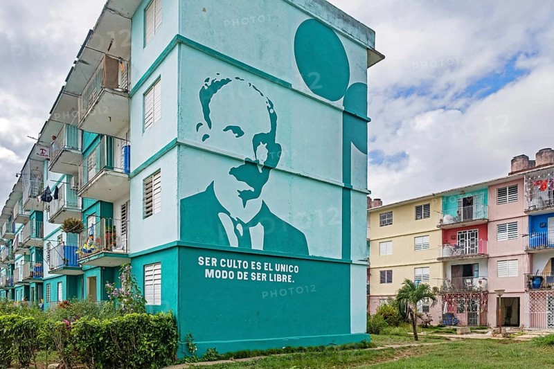 Mural of Jose Marti