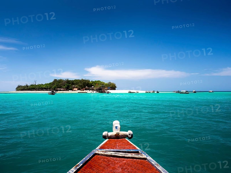 Boat off Prison Island