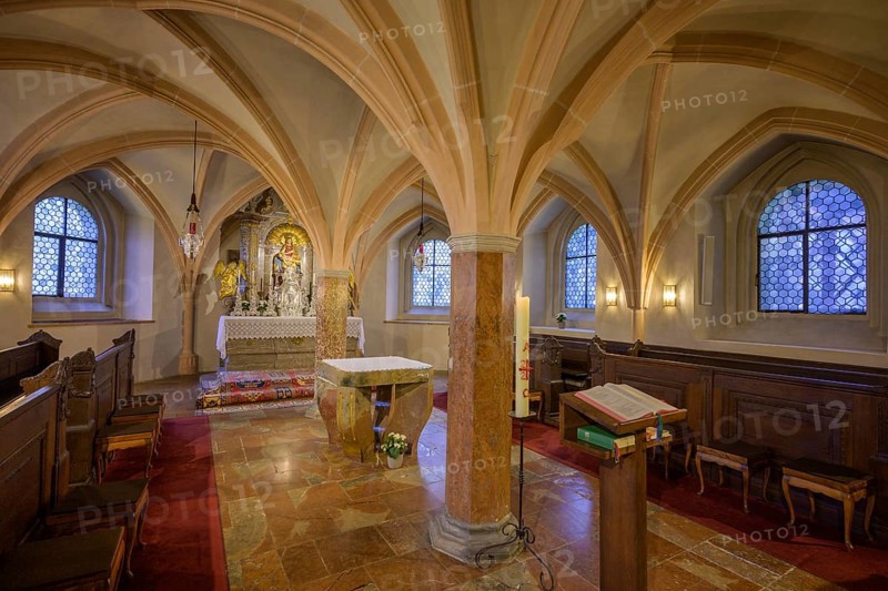 Crypt in Goettweig Abbey
