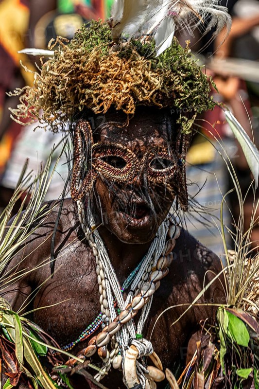 Dancers in war paint