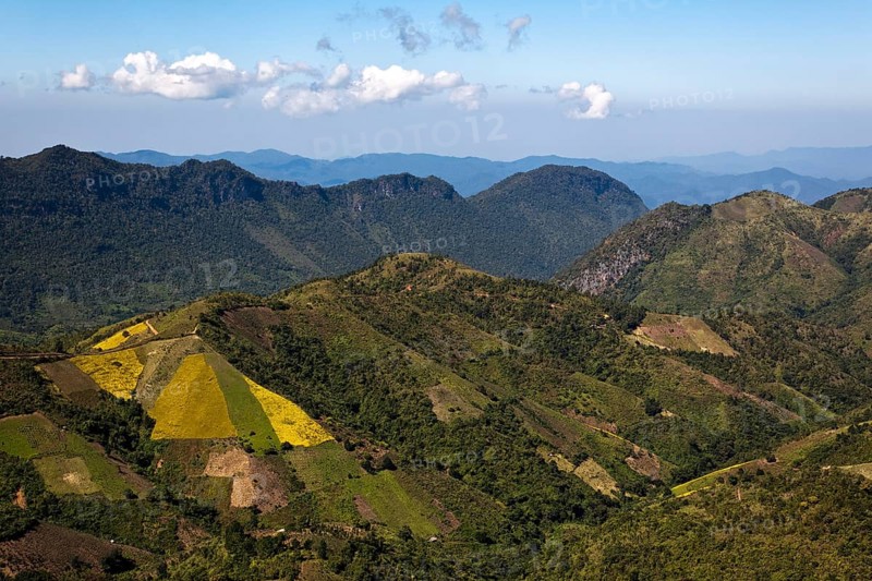Mountain landscape near Kalaw