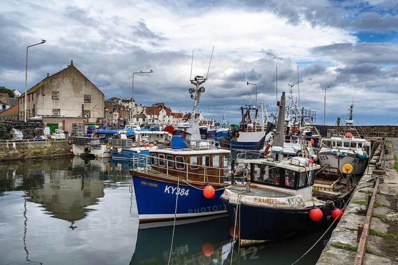 The fishing port of Pittenweem