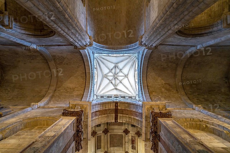 Church ceiling of the Se do Porto Cathedral
