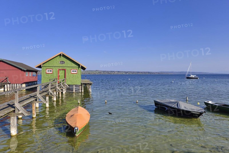 View of the Lake Ammer near St. Alban