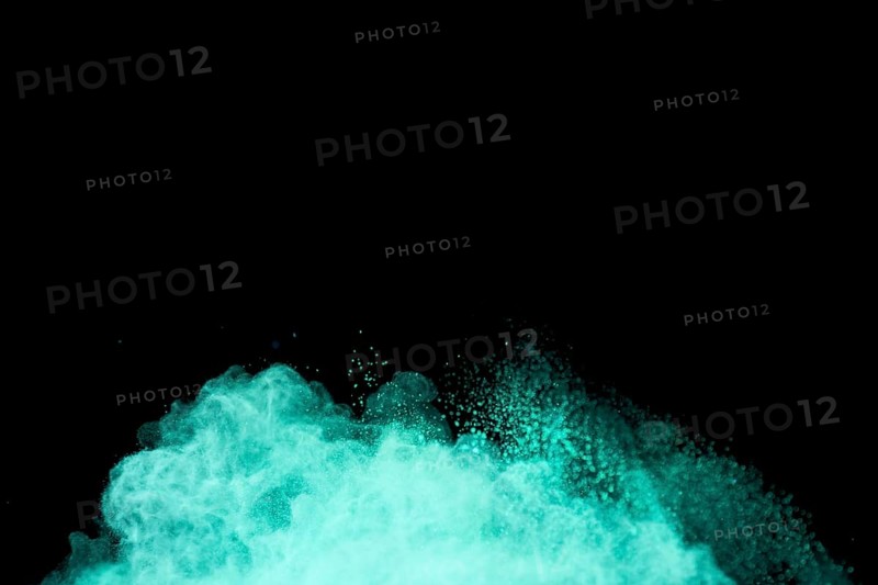 Curling dust powder motion
