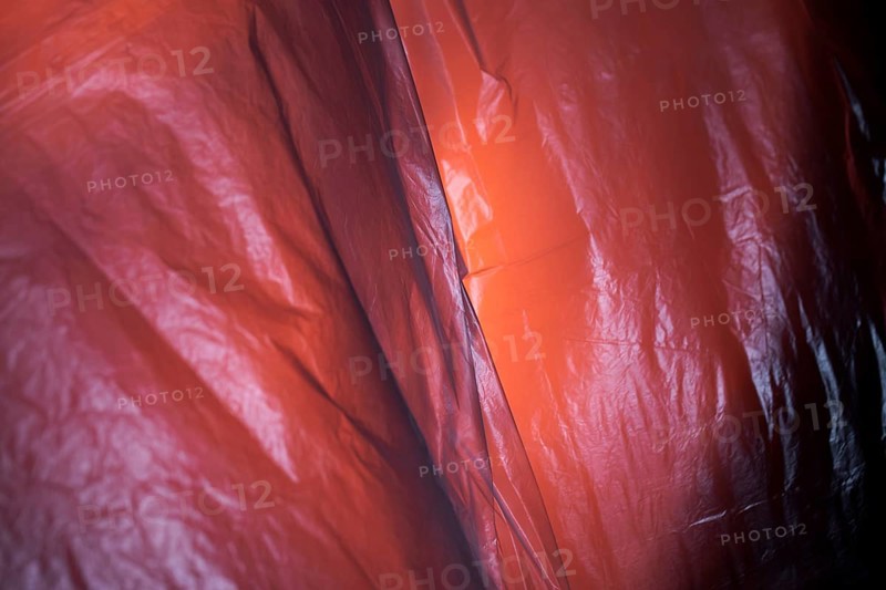 Detail plastic bag