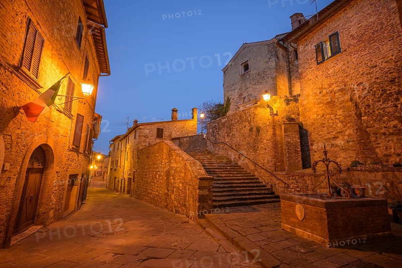 Old town in the evening