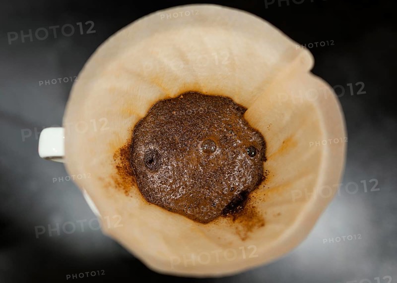 Top view coffee filter
