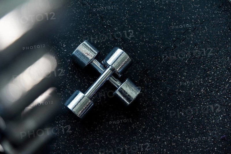 Top view weights floor