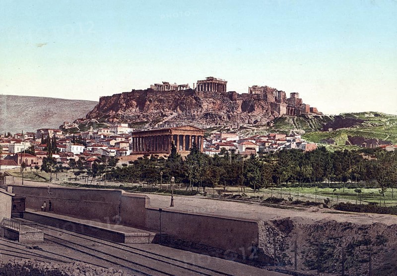 The Acropolis and the Temple of Theseus