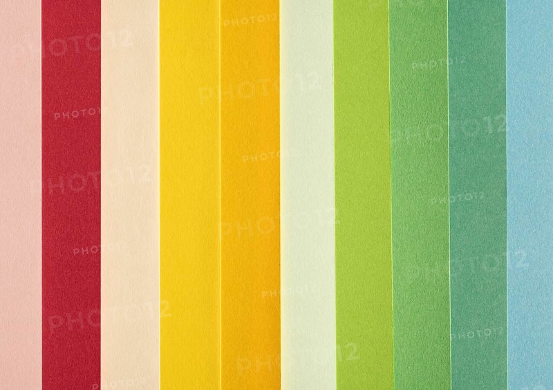 Minimalist abstract colored small pieces paper