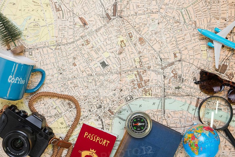 Travel elements map