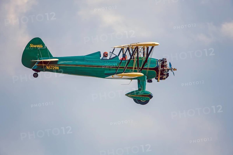 Biplane Boing Stearman Rinteln Germany