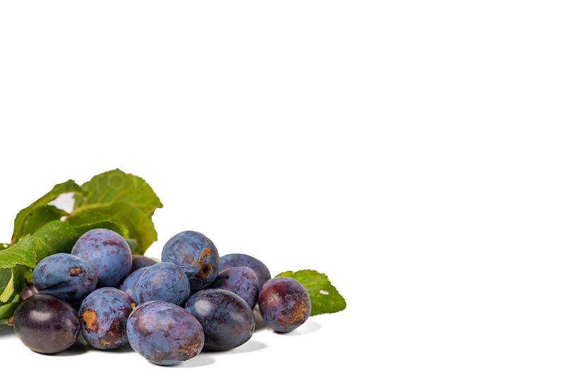 Several plums